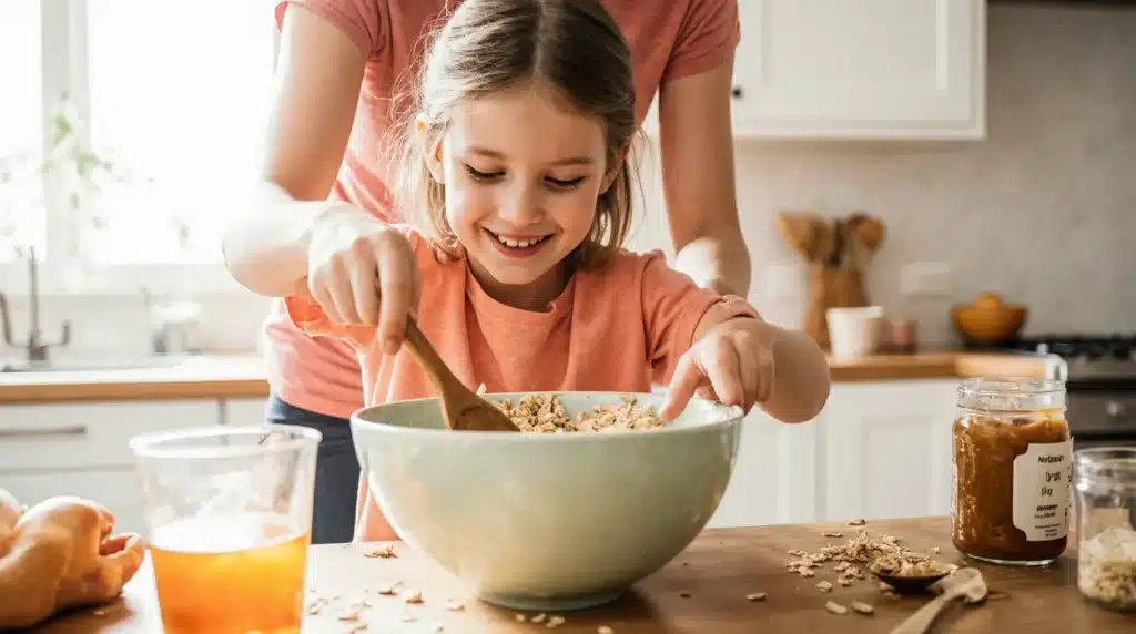 Photo2 no bake peanut butter oatmeal cookies kichen